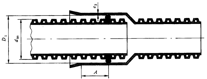 立筋式中空壁钢塑复合缠绕管